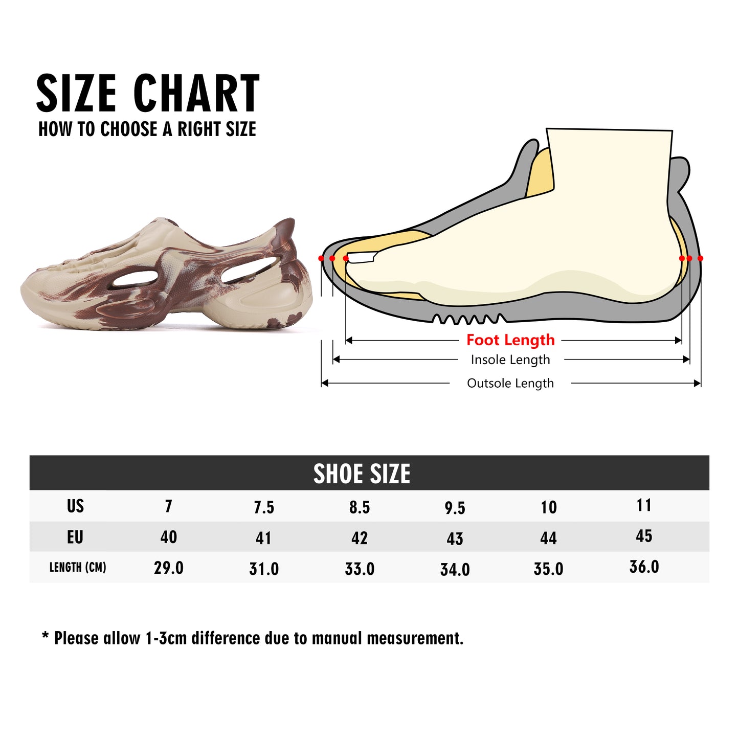 Aonaran Cataclysm Mens Skull Clogs