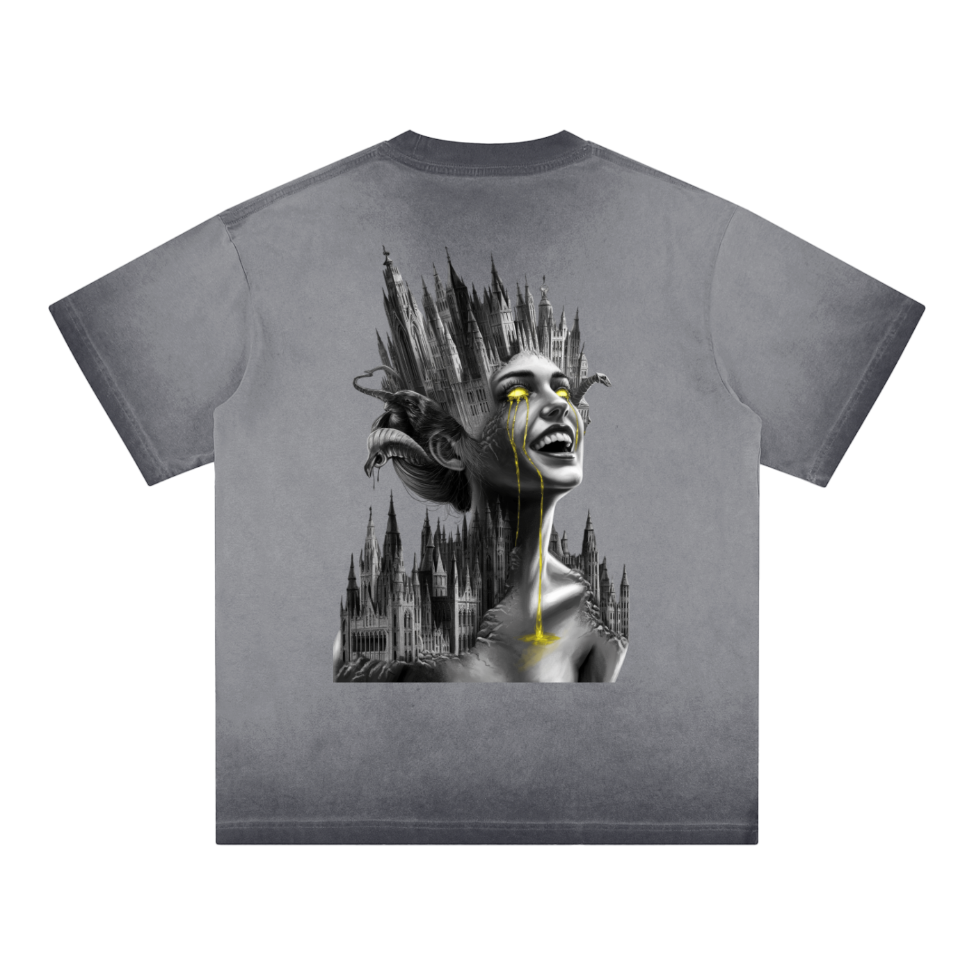 Aonaran Cataclysm Reverse Dyed T-shirt