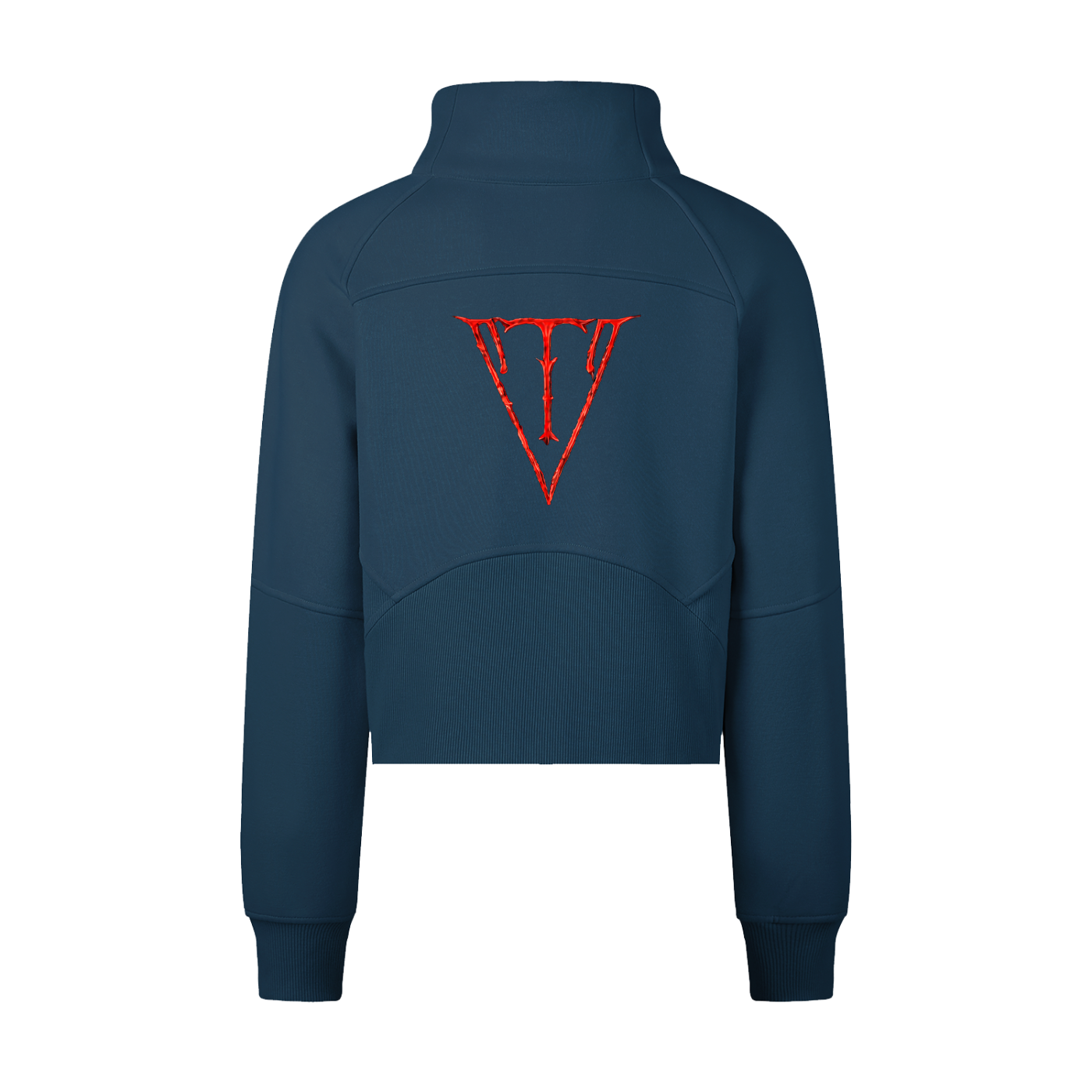 Aonaran NevaeH Cropped Half-Zip Sweatshirt