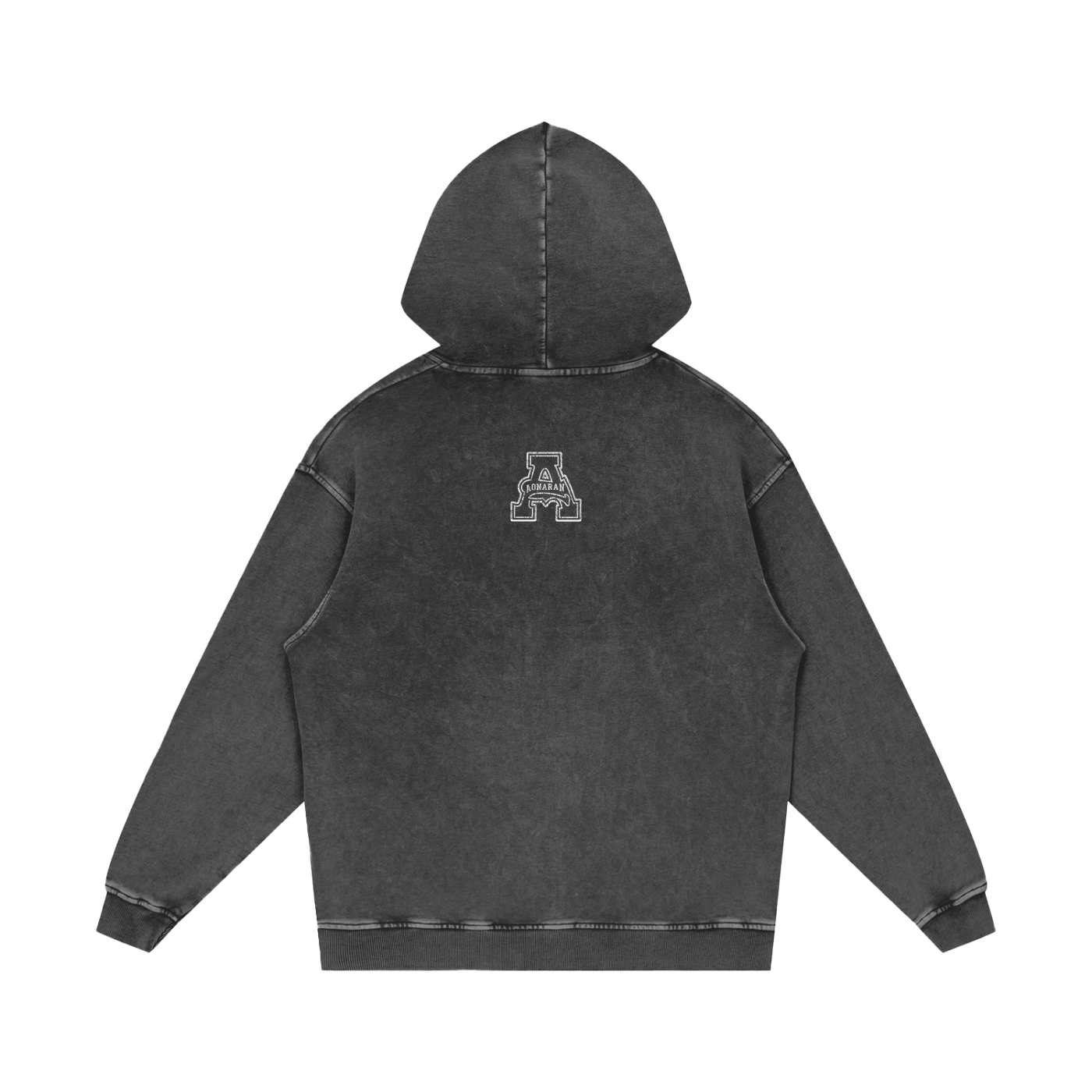 Cold World Acid Wash Oversize Hoodie