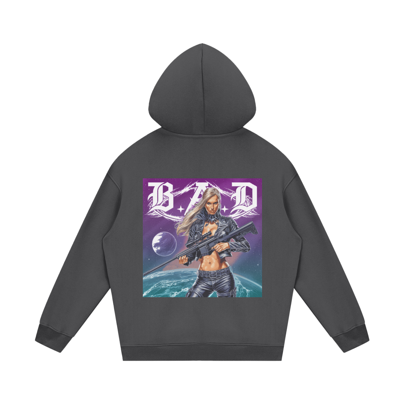B.A.D. Streetwear Unisex Fleece Hoodie