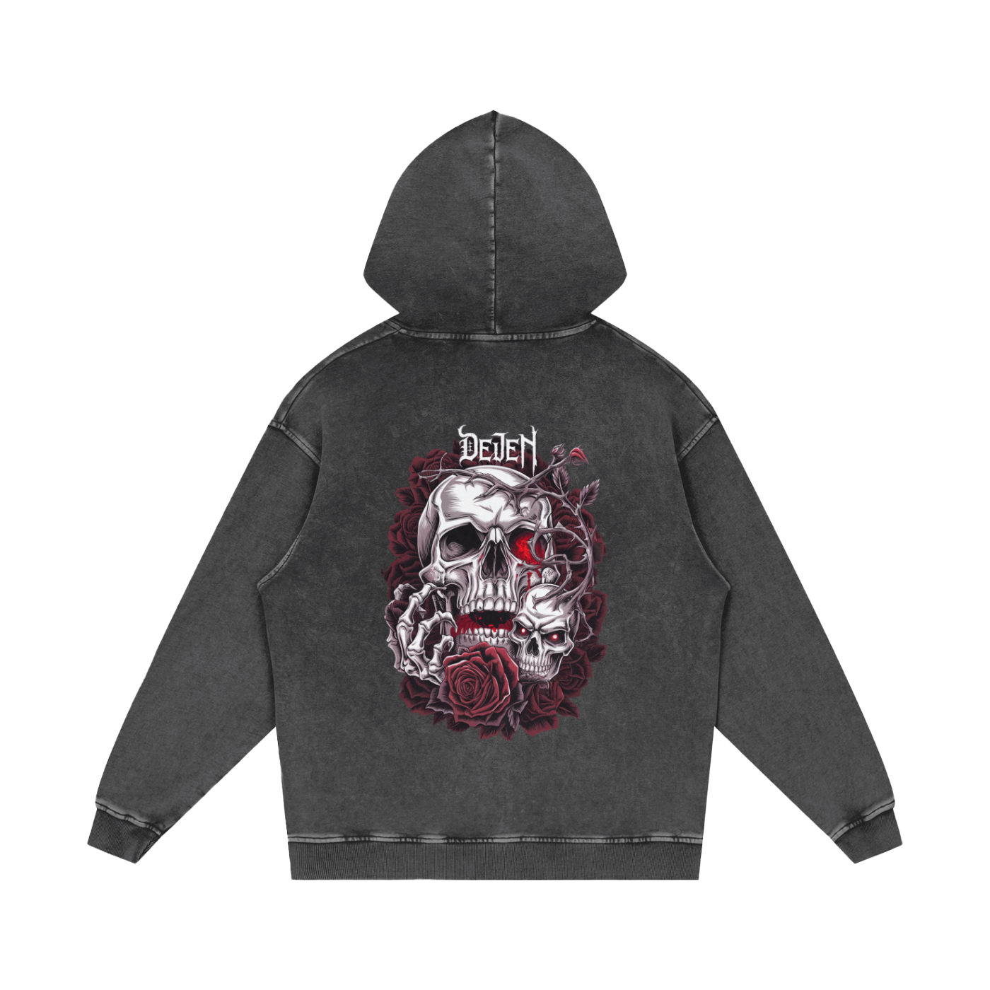 Dejen Season 2 Acid Wash Oversize Hoodie
