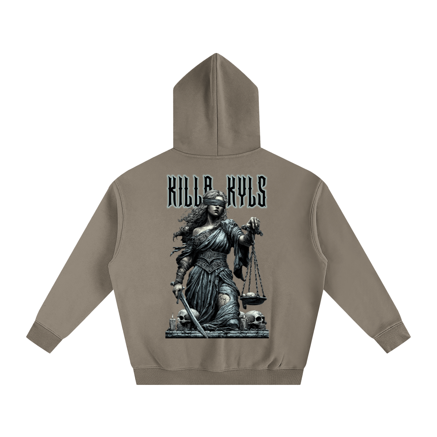 killakyls Oversize Fleeced Hoodie