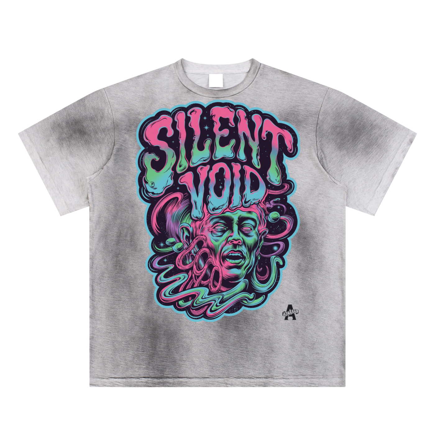 Aonaran 1 OFF Sun Fade Hand-Painted T-Shirt