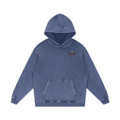 Louieeexxo Snow Washed Loose Cotton Hoodie