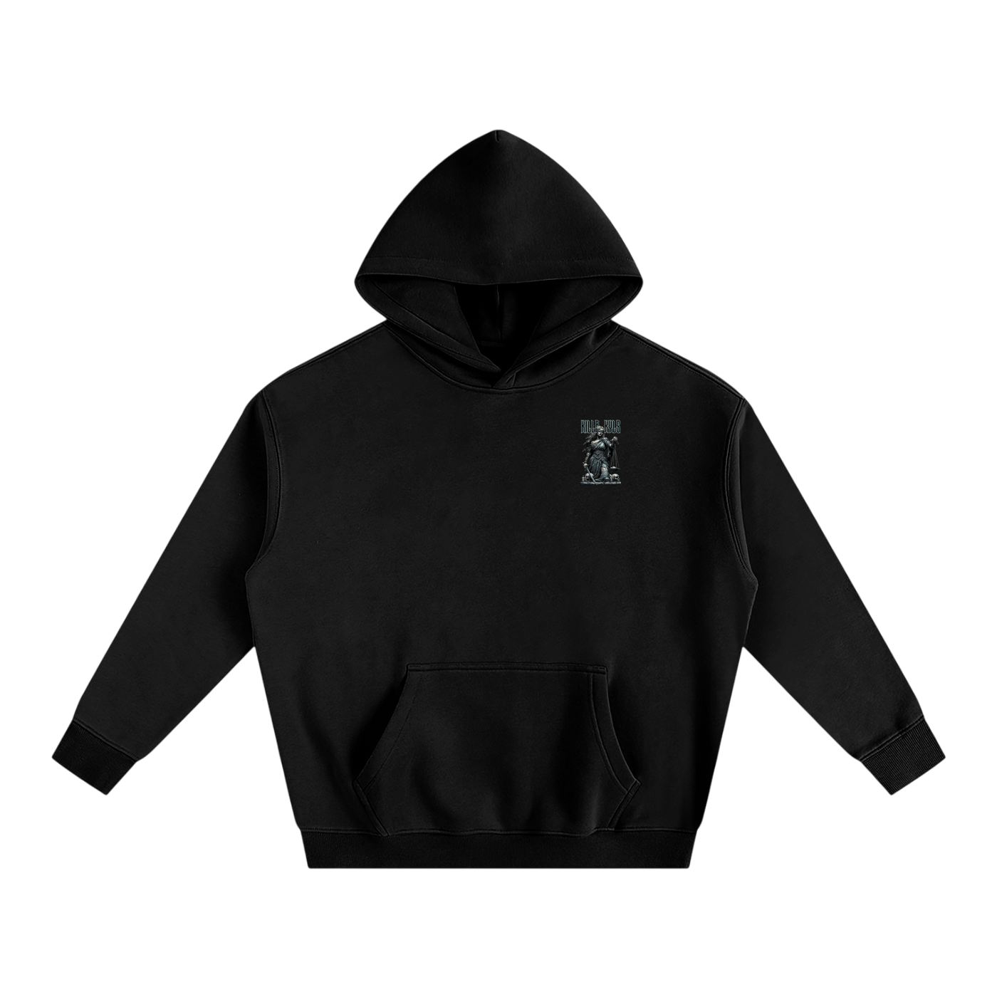 killakyls Oversize Fleeced Hoodie