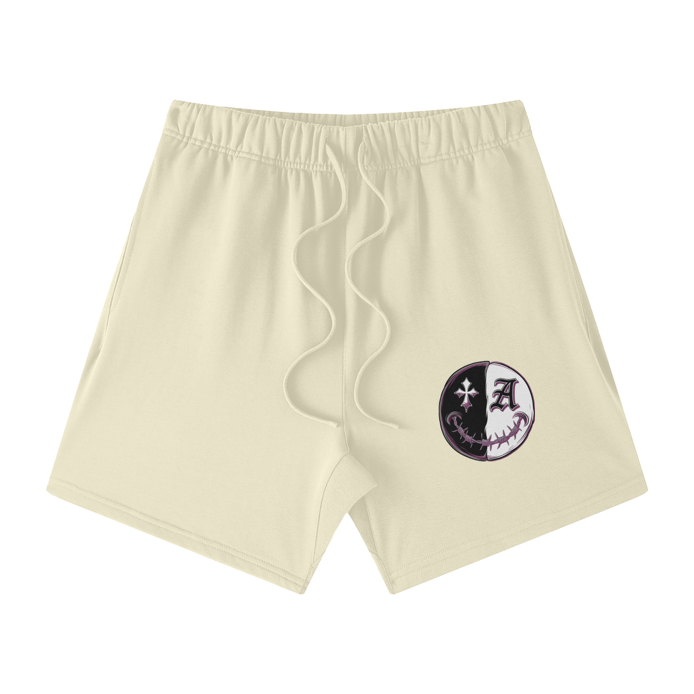 Aonaran Asylum Loose Fit 100% Cotton Shorts