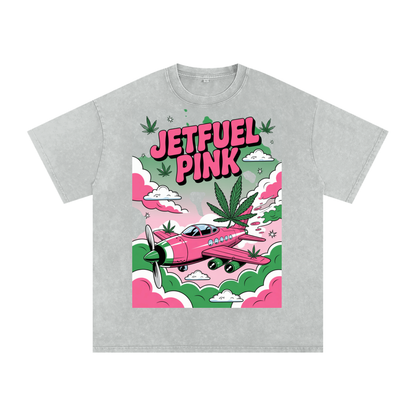 Aonaran 420 Acid Wash Oversize T-Shirt