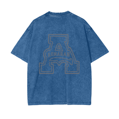 Aonaran Elementals Oversize Snow Washed T-Shirt