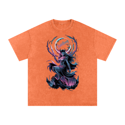 BaddieBreezy Acid Wash Oversize T-Shirt