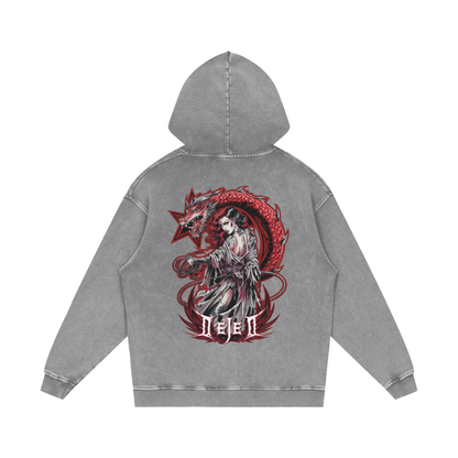 Dejen Season 2 Acid Wash Oversize Hoodie