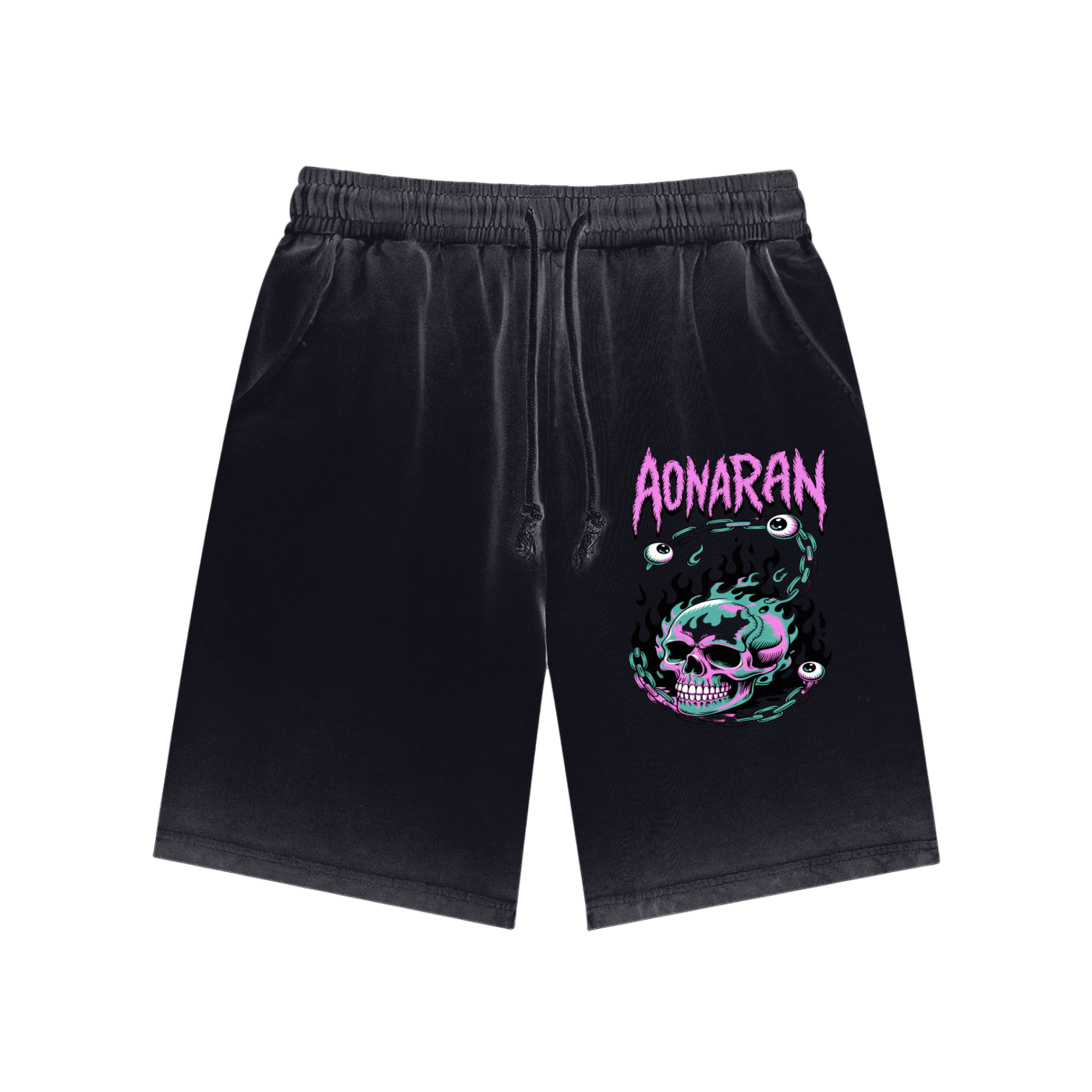 Aonaran 1 OFF Reverse Dyed Sweatshorts