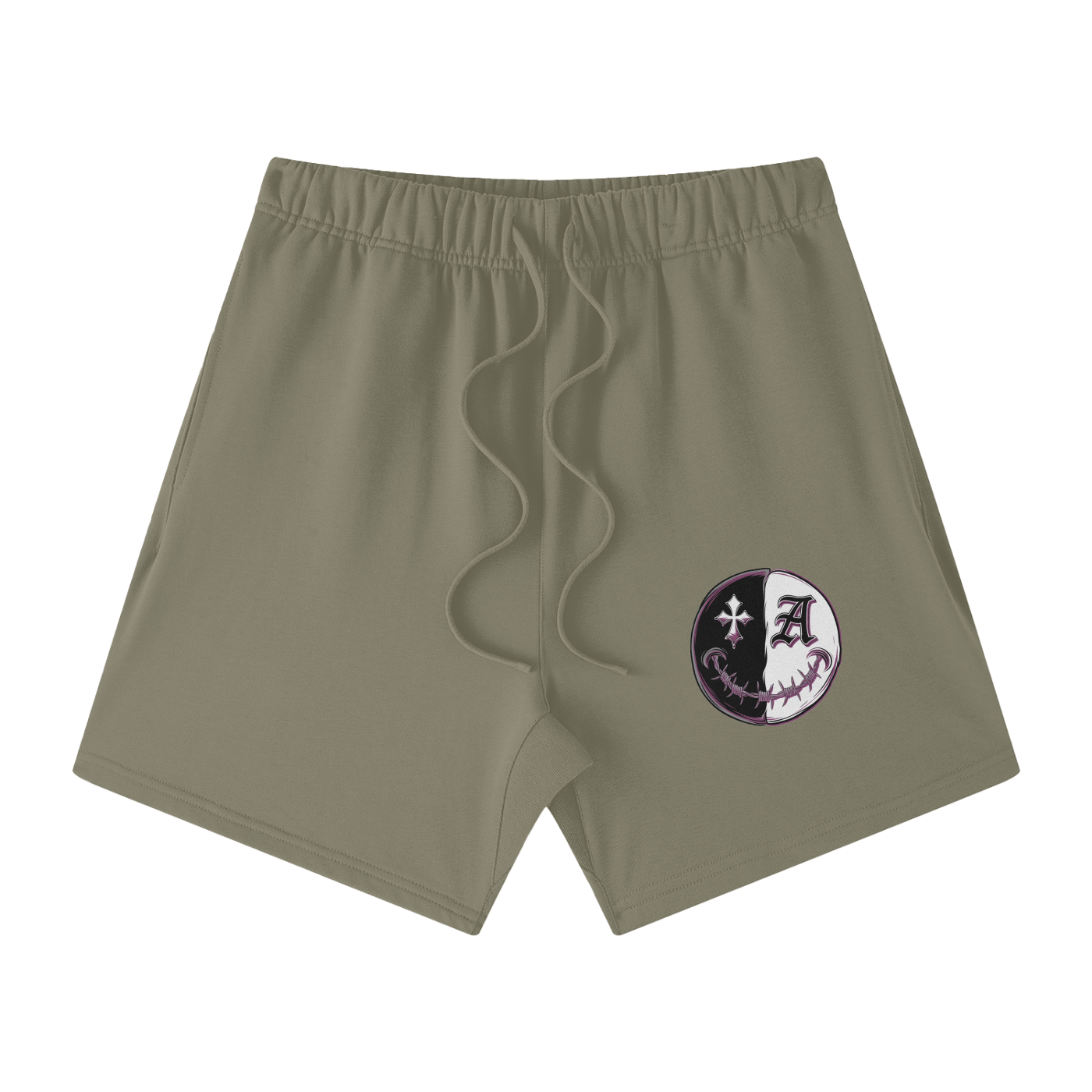 Aonaran Asylum Loose Fit 100% Cotton Shorts