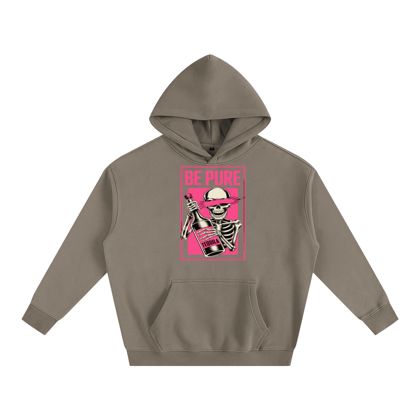 Aonaran Oversize Fleeced Hoodie P