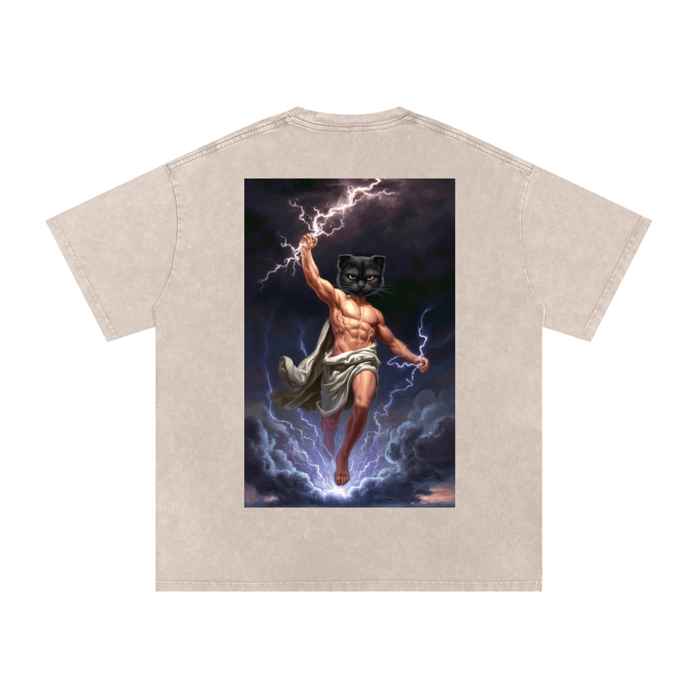 ThunderBuddies Wash Oversize T-Shirt