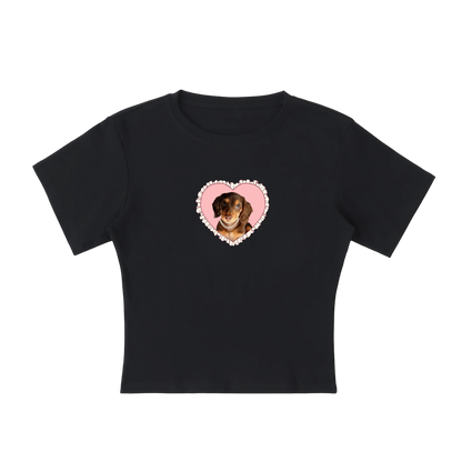 Marie B-Day Collection Lightweight Cocoon Shape Short Sleeve Top