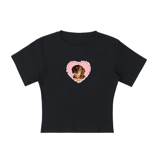 Marie B-Day Collection Lightweight Cocoon Shape Short Sleeve Top