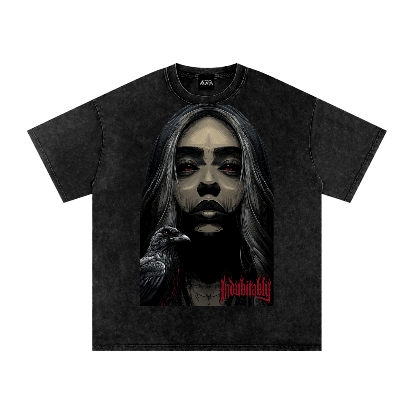 Mellaae Snow Washed Oversized Cotton T-Shirt