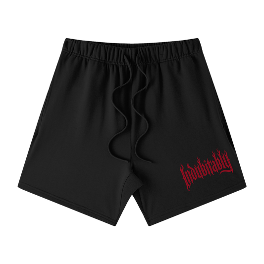 Mellaae Unisex Earth Tone Loose Fit Cotton Shorts