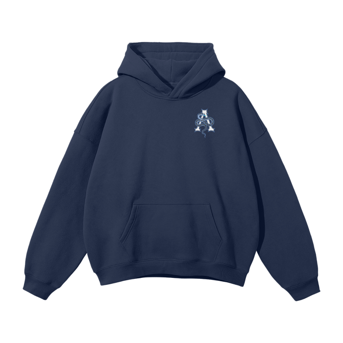 Aonaran Ashlete Oversized Fleece Hoodie
