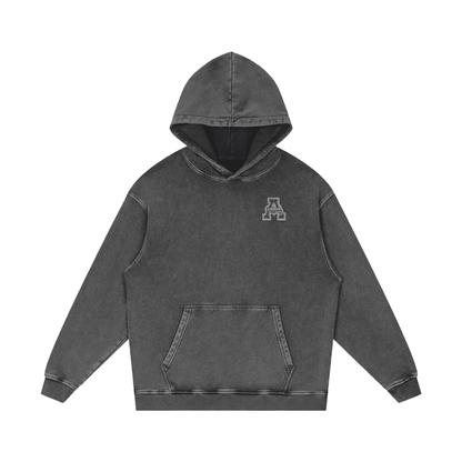 Cold World Acid Wash Oversize Hoodie
