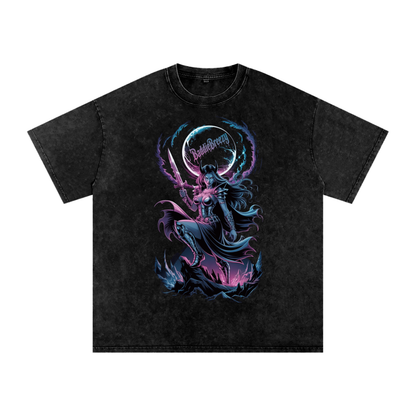 BaddieBreezy Acid Wash Oversize T-Shirt