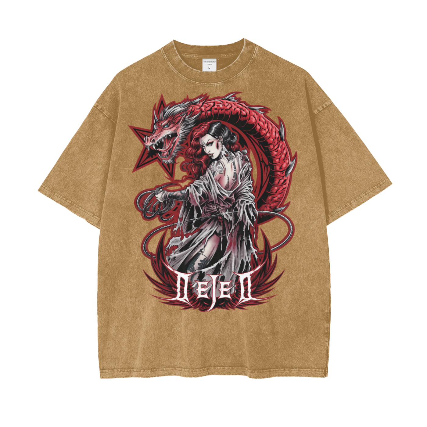 Dejen Season 2 Oversize Snow Washed T-Shirt