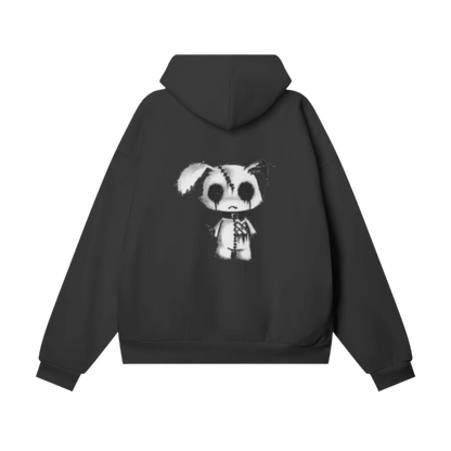 Cold World Oversize Hidden Pocket Fleece Hoodie