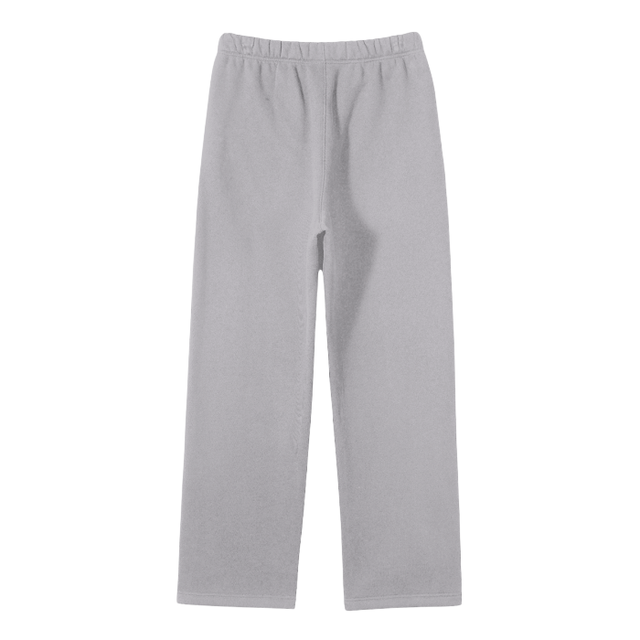 DeJen by DeJenQueen Unisex Solid Color Fleece Straight Leg Pants