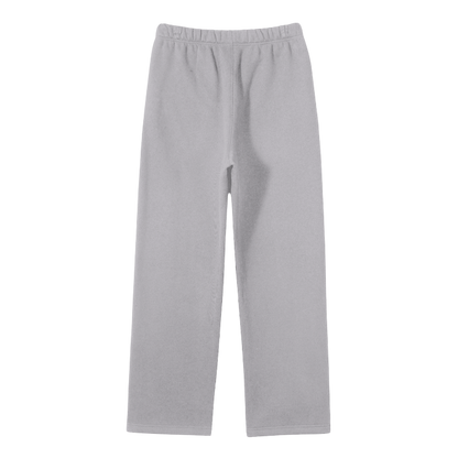 DeJen by DeJenQueen Unisex Solid Color Fleece Straight Leg Pants