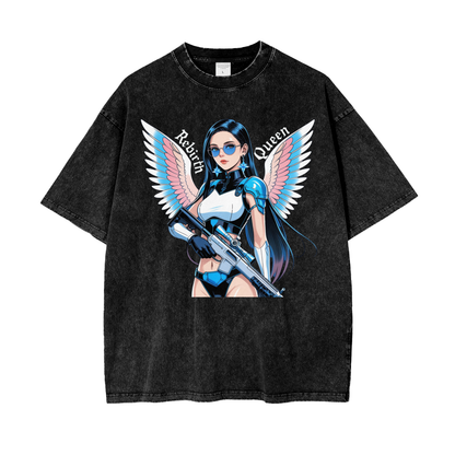 Livy J Oversize Snow Washed T-Shirt