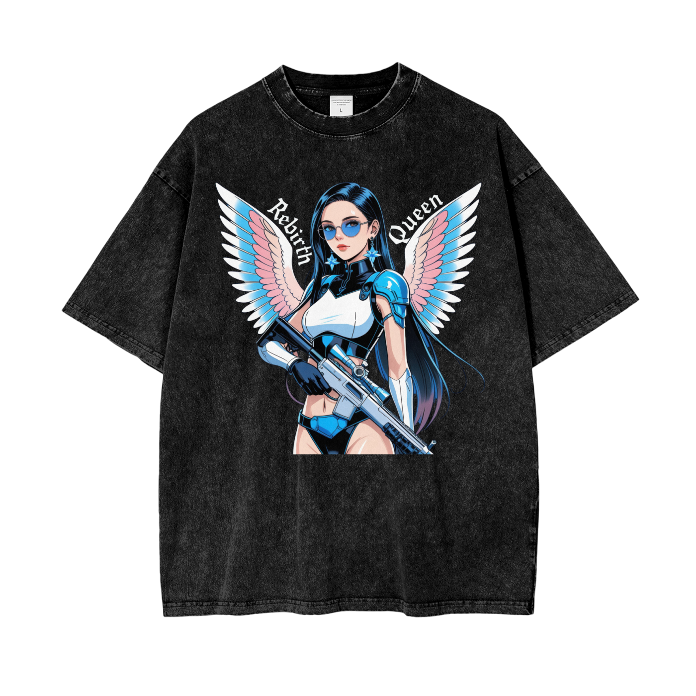 Livy J Oversize Snow Washed T-Shirt