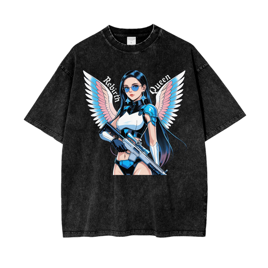 Livy J Oversize Snow Washed T-Shirt