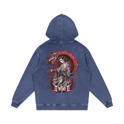 Dejen Season 2 Acid Wash Oversize Hoodie