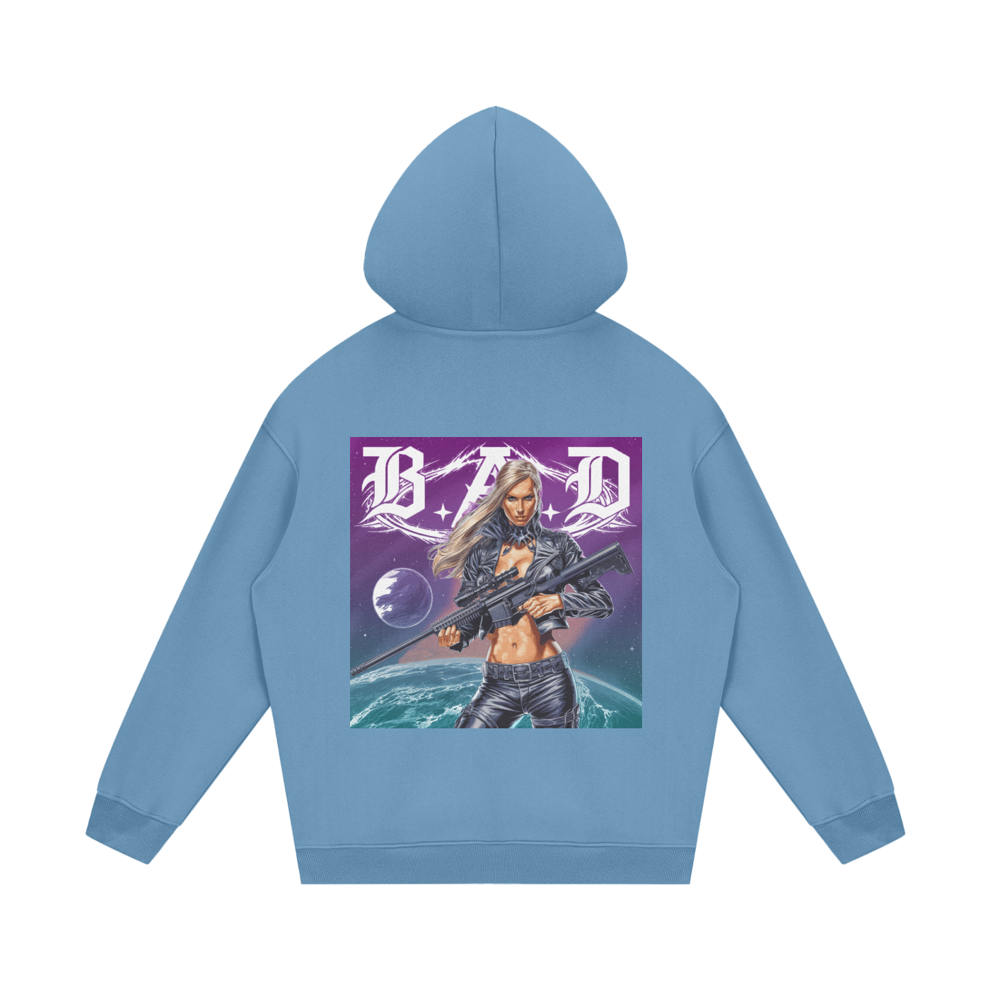 B.A.D. Streetwear Unisex Fleece Hoodie