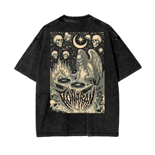 Aonaran Reversed Oversize Snow Washed T-Shirt