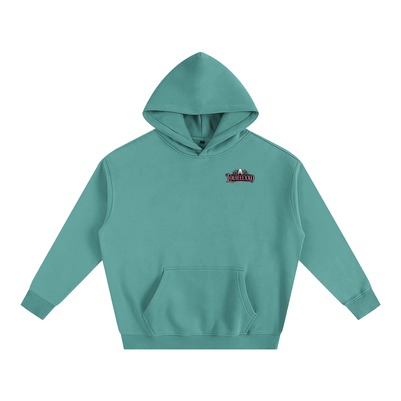 Louieeexxo Oversize Fleeced Hoodie