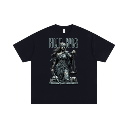 killakyls Unisex Oversized Cotton T-Shirt
