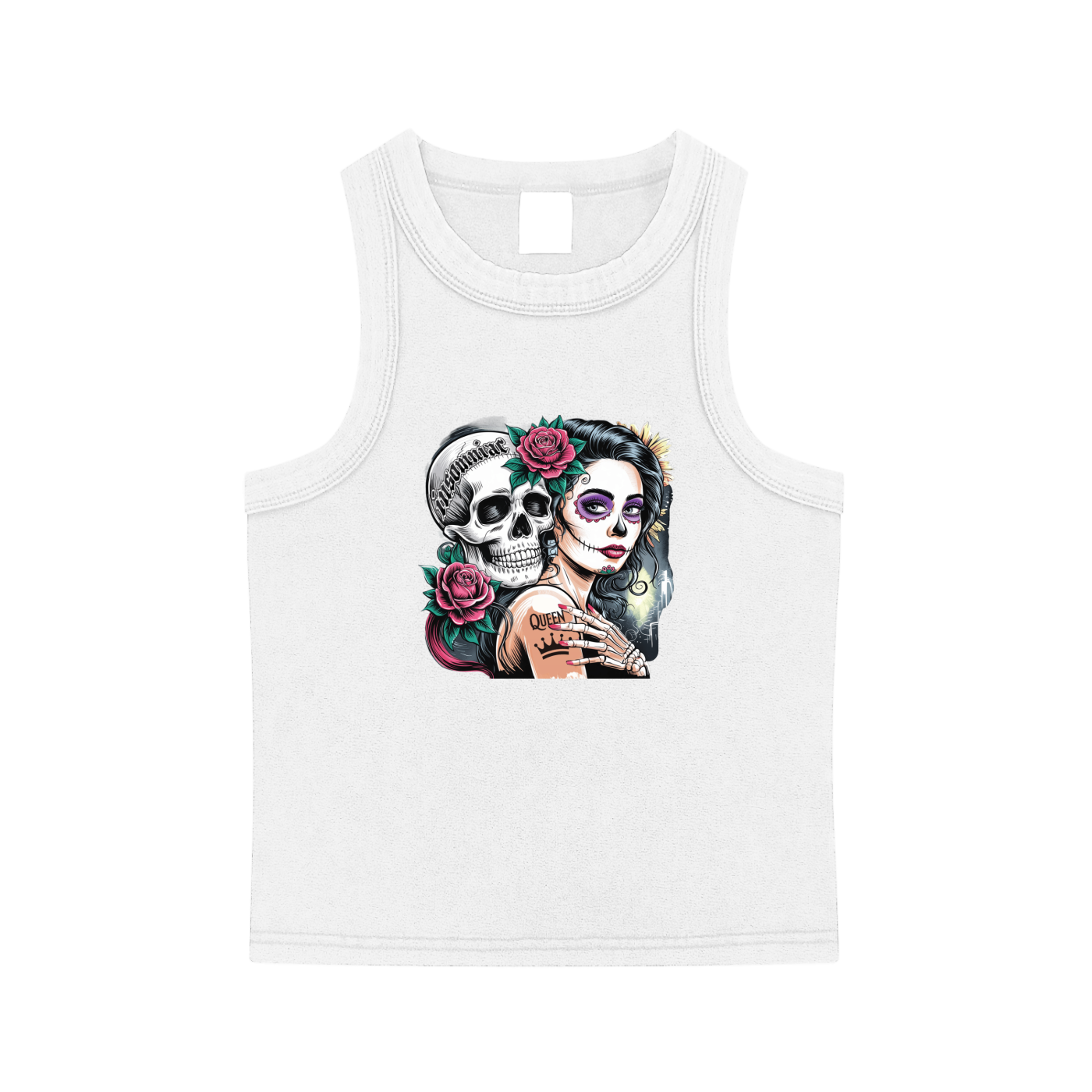 QueenSteph Snow Washed Tank Top