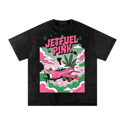 Aonaran 420 Acid Wash Oversize T-Shirt