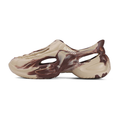Aonaran Cataclysm Mens Skull Clogs