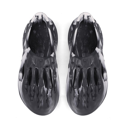 Aonaran Cataclysm Mens Skull Clogs