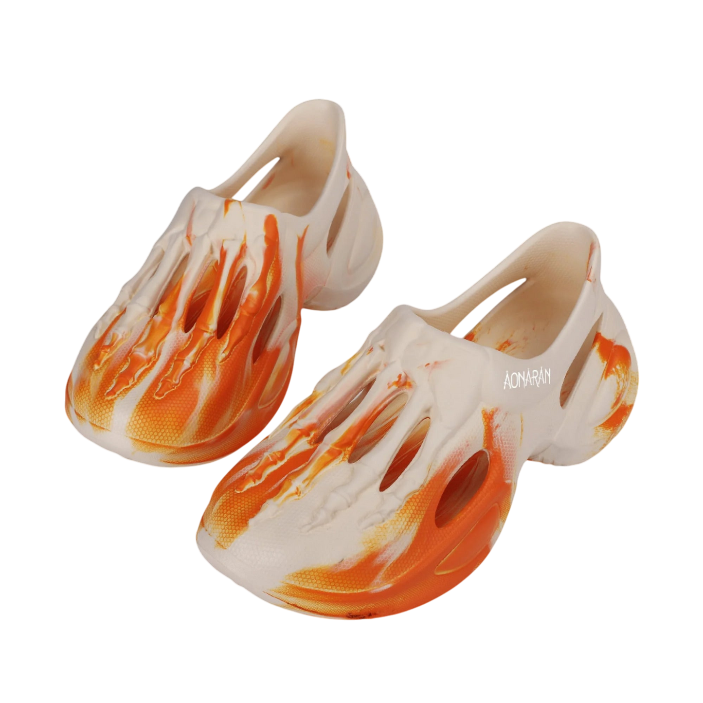 Aonaran Cataclysm Mens Skull Clogs