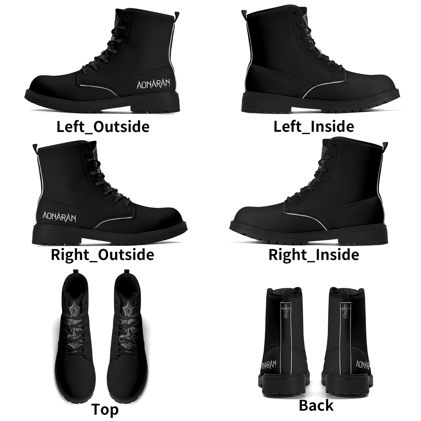 Aonaran Clean Slate Mens Leather Boots