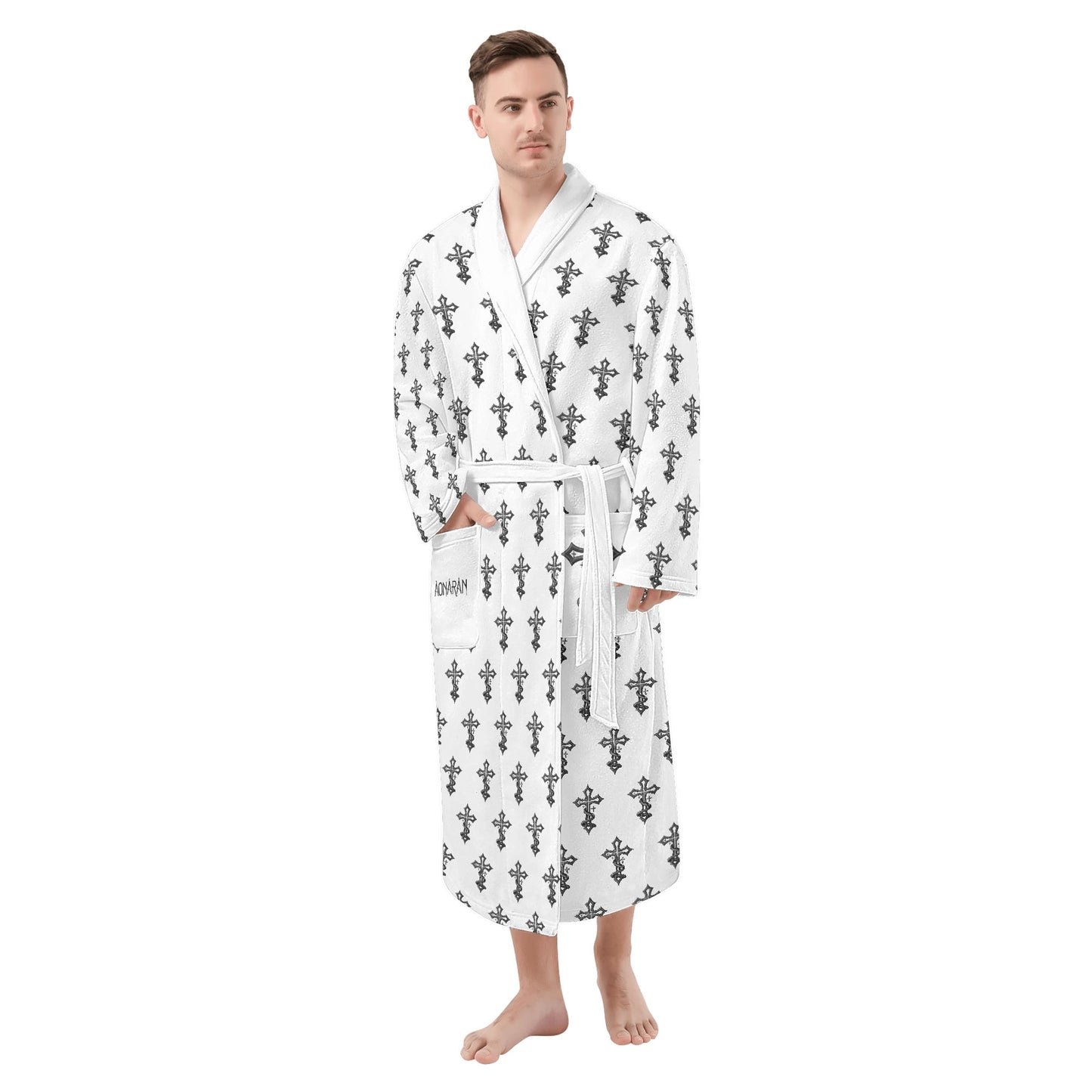 Aonaran Crossed Bathrobe
