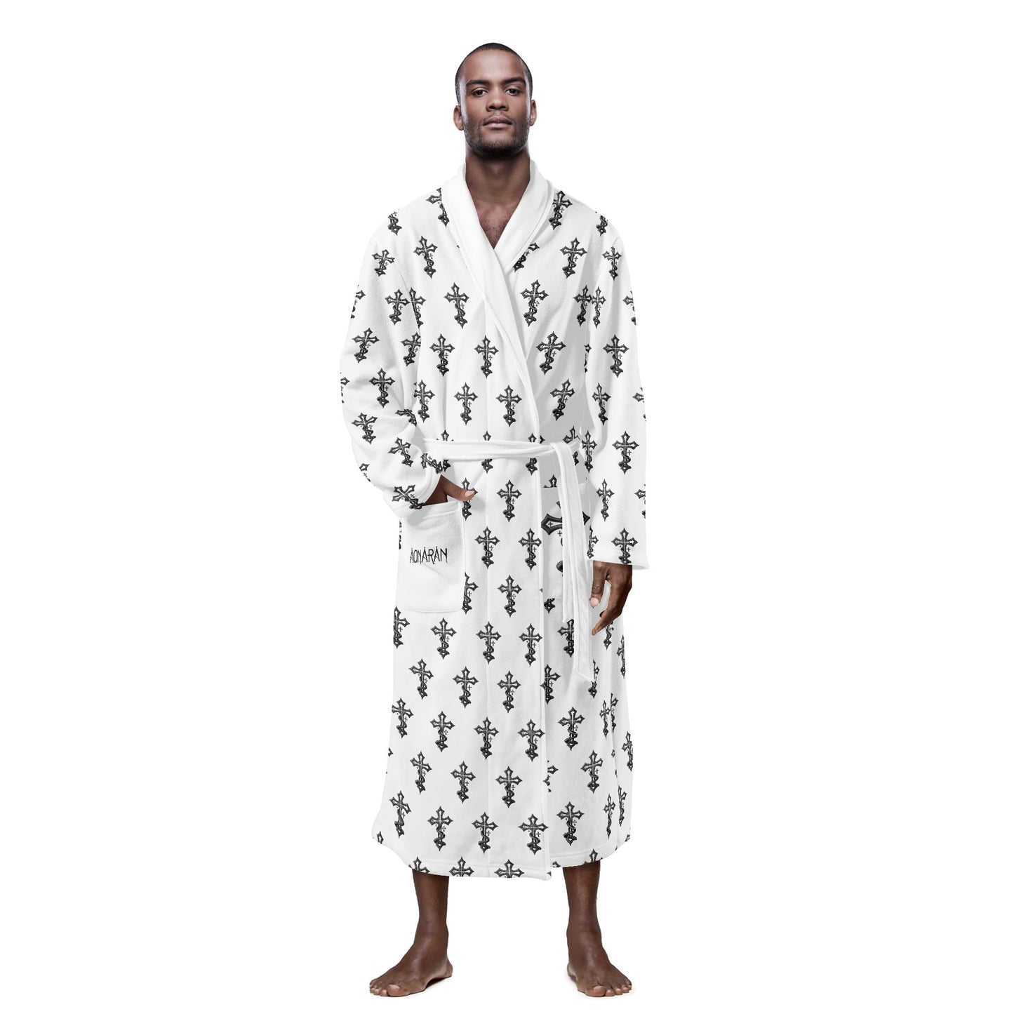 Aonaran Crossed Bathrobe