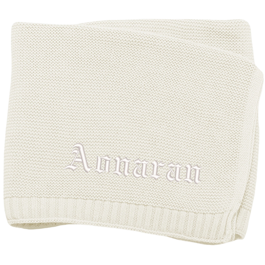Aonaran Clean Slate Cotton Blanket 80X100cm