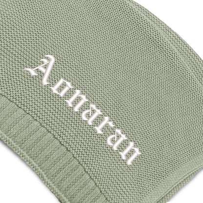Aonaran Clean Slate Cotton Blanket 80X100cm