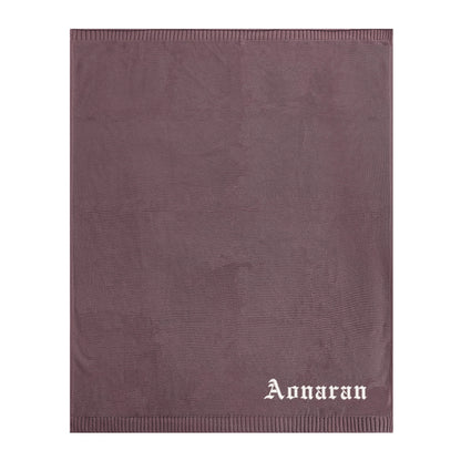 Aonaran Clean Slate Cotton Blanket 80X100cm