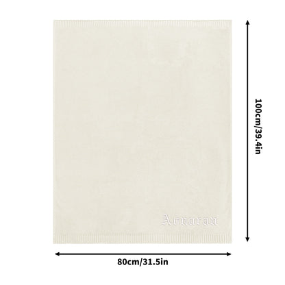 Aonaran Clean Slate Cotton Blanket 80X100cm